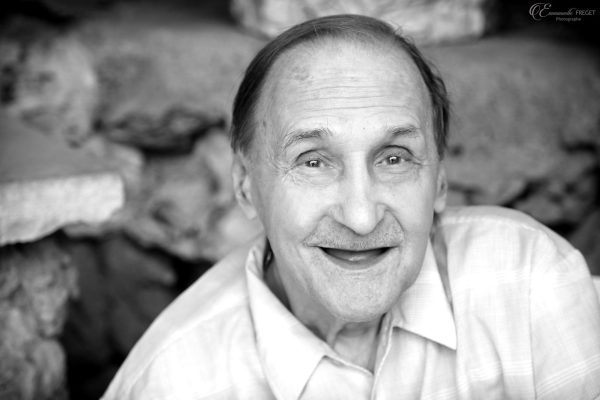 Un homme agé, photo d'anciens a Ganges